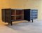 Brutalist Credenza in Black Stained Oak by J. Batenburg for Mi Belgium, Image 14