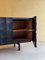 Brutalist Credenza in Black Stained Oak by J. Batenburg for Mi Belgium 9