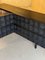 Brutalist Credenza in Black Stained Oak by J. Batenburg for Mi Belgium 10