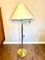 Mid-Century Modern Brass Floor Lamp with Swivel Arm from Gebrüder Knappstein Leuchten, 1960s, Image 1