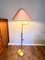 Lampadaire Mid-Century en Laiton avec Bras Pivotant de Gebrüder Knappstein Leuchten, 1960s 2