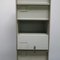 Vintage Industrial Metal Shelf with 10 Compartments, Image 11