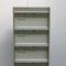 Vintage Industrial Metal Shelf with 10 Compartments, Image 7