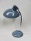 Dove Blue and Chrome Table Lamps from Kaiser Leuchten, 1950s, Set of 2, Image 2