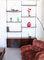 Wall Bookcase with Storage, 1960s, Image 6