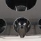 Space Age Bacco Bartisch aus schwarzem Kunststoff von Sergio Mazza für Artemide, 1960er 13