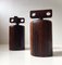 Rosewood Salt and Pepper Mills by Birgit Krogh for Woodline, 1960s, Set of 2 1