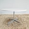 Space Age White Round Table attributed to Anna Castelli Ferrieri for Anonima Castelli, 1960s 1