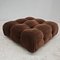 Camaleonda Modular Ottoman in Brown Corduroy Mario Bellini for B&B Italia, 1970s 2
