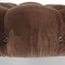 Camaleonda Modular Ottoman in Brown Corduroy Mario Bellini for B&B Italia, 1970s 10