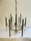 Mid-Century Modern Chrome-Plated Chandelier by Gaetano Sciolari, 1970s 11