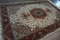 Vintage Tabriz Rug with Silk, 1980s, Image 8