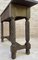 Early 20th Century Spanish Carved Walnut Console Table with Turned Legs, 1920s 5