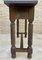 Early 20th Century Spanish Carved Walnut Console Table with Turned Legs, 1920s 6