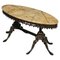 Rokoko Couchtisch aus Onyx Marmor & Bronze, 1920er 11