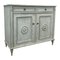 Swedish Oak Sideboard in Grey, Image 4