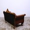 19th Century Louis Philippe Boat-Shaped Sofa in Walnut and Velvet 16