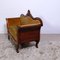 19th Century Louis Philippe Boat-Shaped Sofa in Walnut and Velvet 19