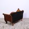 Louis Philippe Bootsförmiges Sofa aus Nussholz & Samt, 19. Jh. 28