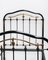 Cast Iron Single Beds in Black and Gold, 1890s, Set of 2 5