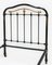 Cast Iron Single Beds in Black and Gold, 1890s, Set of 2, Image 8