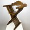 Antique Savonarola Chair in Carved Wood 7