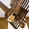 Antique Savonarola Chair in Carved Wood 9