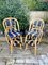 Chairs in Rattan and Satin Fibers from Maison Drucker, Set of 6, Image 6