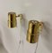 Brass Wall Lights by Hans-Agne Jakobsson, 1960s, Set of 2 8
