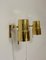 Brass Wall Lights by Hans-Agne Jakobsson, 1960s, Set of 2 11