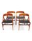 Dining Chairs by Henning Kjaernulf for Boltings Stolefabrik, 1960s, Set of 4 2