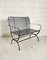 Camilla Metal Bench by Achille Castiglioni and Giancarlo Pozzi for Zanotta, 1980s 1