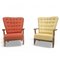 Set of Vintage Oak Armchairs by Guillerme & Chambron for Votre Maison 5