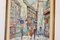 Hendrik Cornelis Kranenburg, Street View in Paris, 1960s, Oil on Panel, Framed, Image 7