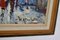 Hendrik Cornelis Kranenburg, Street View in Paris, 1960s, Oil on Panel, Framed, Image 8
