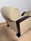 Art Deco Club Chairs in Cream Leather and Lacquered Wood, 1930 14