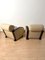 Art Deco Club Chairs in Cream Leather and Lacquered Wood, 1930 7