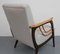 Lounge Chair with Beige Upholstery, 1950s 5
