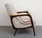 Lounge Chair with Beige Upholstery, 1950s, Image 2