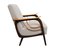 Lounge Chair with Beige Upholstery, 1950s 1
