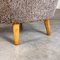 Set of Farmor Armchairs in Grey Lambswool attributed to Carl Malmsten for O.H. Sjögren, 1950s, Image 13