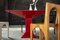 Mettsass Red Dining Table by Ettore Sottsass for BD Barcelona 7