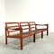 Drei-Sitzer Sofa von Illum Wikkelsø für Niels Eilersen, Dänemark, 1960er 10
