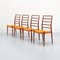 Modell 82 Esszimmerstühle von Niels Møller für JL Møllers Furniture Factory, 1960er, 4er Set 1