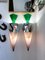 Italian Wassily Sconces attributed to Tihani and Mancini for Foscarini, 1980s, Set of 2 12