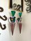 Italian Wassily Sconces attributed to Tihani and Mancini for Foscarini, 1980s, Set of 2 9