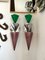Italian Wassily Sconces attributed to Tihani and Mancini for Foscarini, 1980s, Set of 2 11