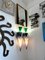 Italian Wassily Sconces attributed to Tihani and Mancini for Foscarini, 1980s, Set of 2 8