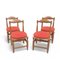 Charlotte Chairs in Light Oak by Guillerme et Chambron for Votre Maison, Set of 4 1