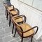 Bentwood Chairs with Vienna Straw, Italy, Set of 4 15